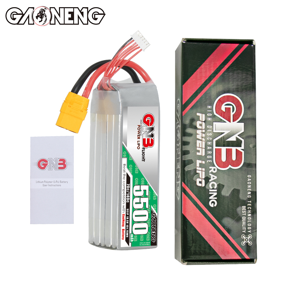 GAONENG GNB 5S 18.5V 5500mAh 70C XT90 LiPo Battery