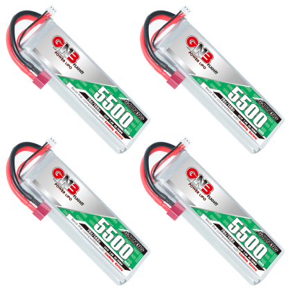 GAONENG GNB 2S 7.4V 5500mAh 70C LiPo Battery T-PLUG