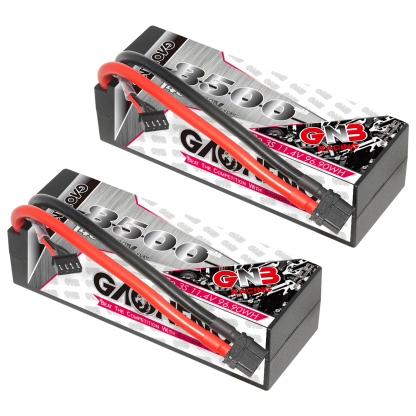 GAONENG GNB LiHV 3S 11.4V 8500mAh 140C Cabled Hard Case LiPo Battery XT60