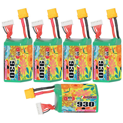GAONENG GNB 6S 22.2V 930mAh 120C XT60 Connector LiPo Battery
