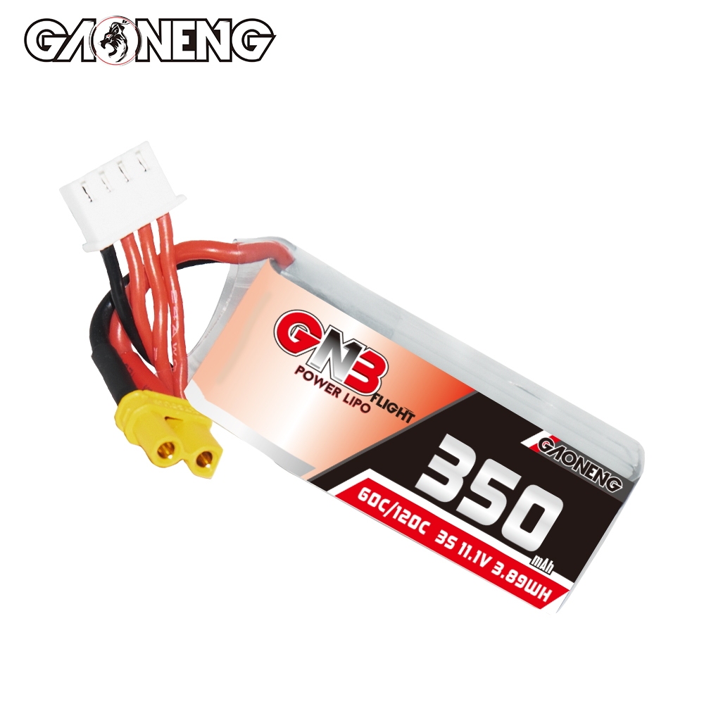 GAONENG GNB 3S 11.1V 350mAh 60C XT30 LiPo Battery