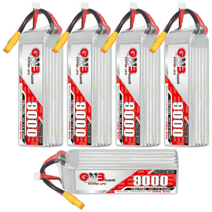 GAONENG GNB 3S 11.1V 9000mAh 110C RC LiPo Battery XT90S Anti Spark