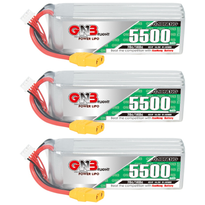 GAONENG GNB 4S 14.8V 5500mAh 70C XT90 LiPo Battery