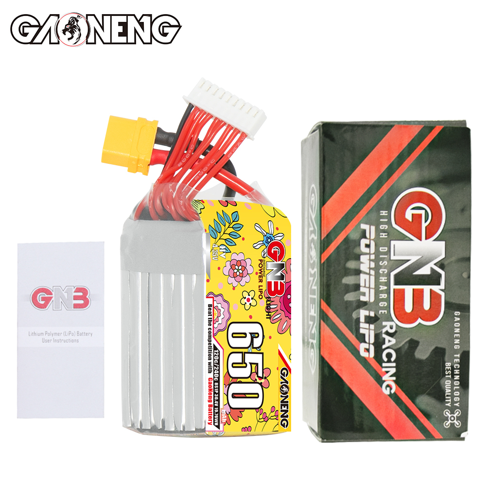 GAONENG GNB LiHV 8S 30.4V 650mAh 120C XT60 LiPo Battery