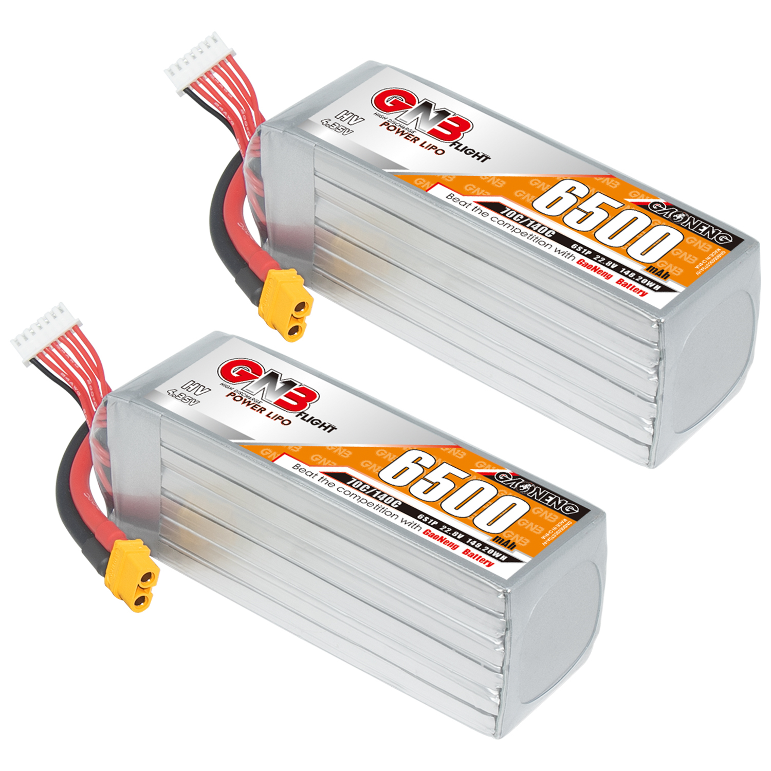 GAONENG GNB HV 6S 22.8V 6500mAh 70C LiPo Battery XT60