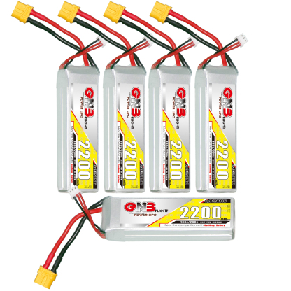 GAONENG GNB 2S 7.4V 2200mAh 100C LiPo Battery XT60 Connector