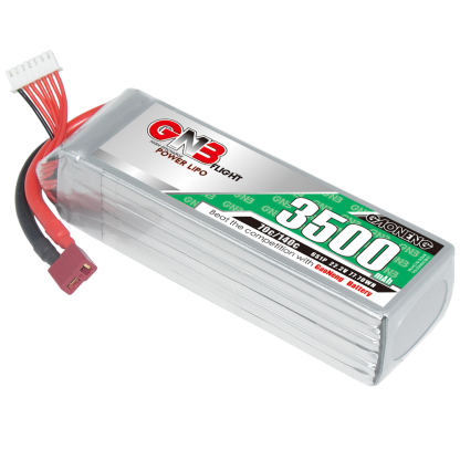 GAONENG GNB 6S 22.2V 3500mAh 70C LiPo Battery T-PLUG