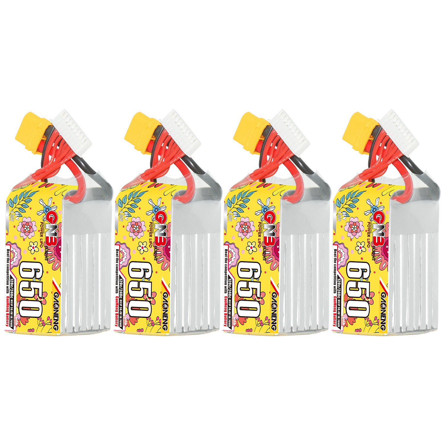 GAONENG GNB LiHV 8S 30.4V 650mAh 120C XT60 LiPo Battery