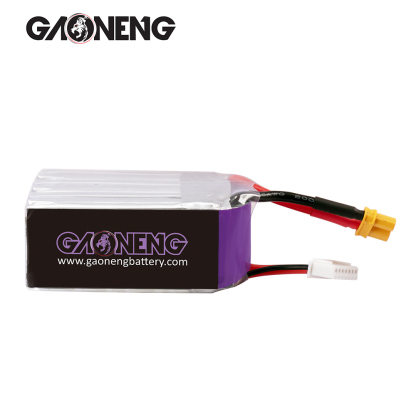 GAONENG GNB LiHV 6S 22.8V 1100mAh 60C XT30 LiPo Battery LongRange