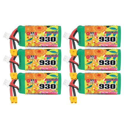 GAONENG GNB 2S 7.4V 930mAh 120C XT30 LiPo Battery