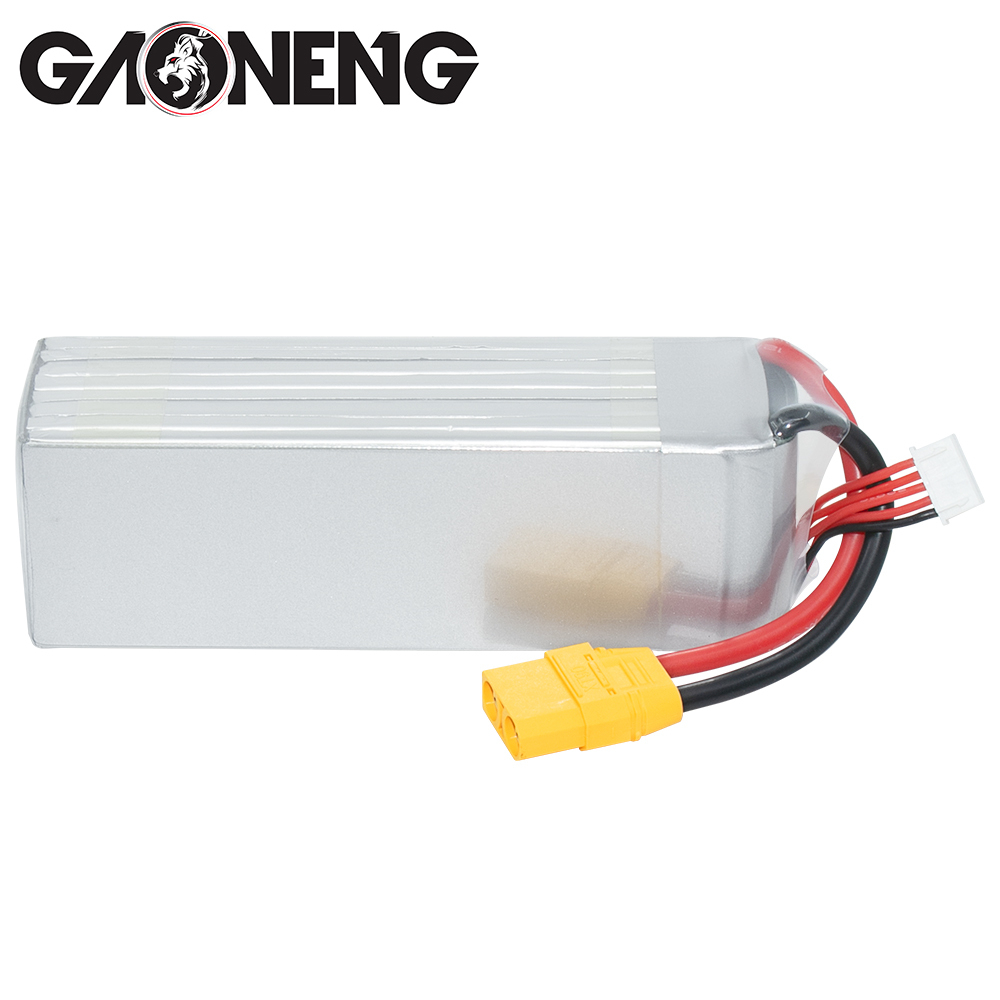 1PCS - GAONENG GNB 4S 14.8V 6000mAh 100C XT90 LiPo Battery