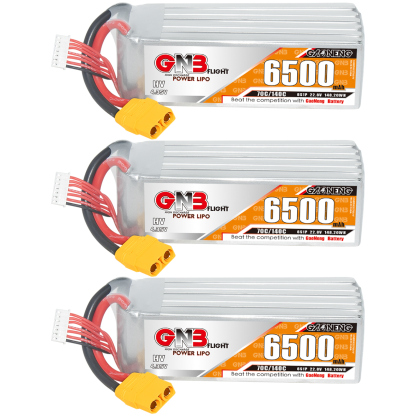 GAONENG GNB HV 6S 22.8V 6500mAh 70C LiPo Battery XT90