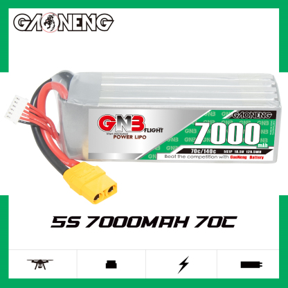 GAONENG GNB 5S 18.5V 7000mAh 70C LiPo Battery XT90