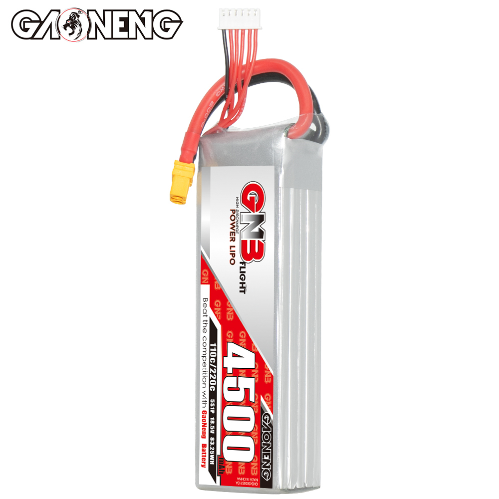 GAONENG GNB 5S 18.5V 4500mAh 110C LiPo Battery XT60