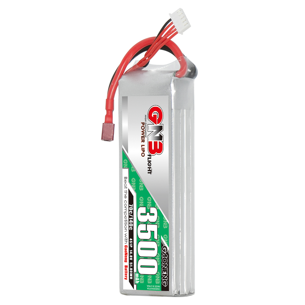 GAONENG GNB 4S 14.8V 3500mAh 70C T-PLUG LiPo Battery
