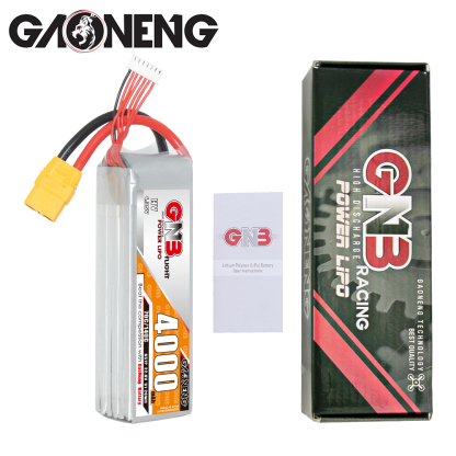 1PCS - GAONENG GNB LiHV 6S 22.8V 4000mAh 70C LiPo Battery XT90