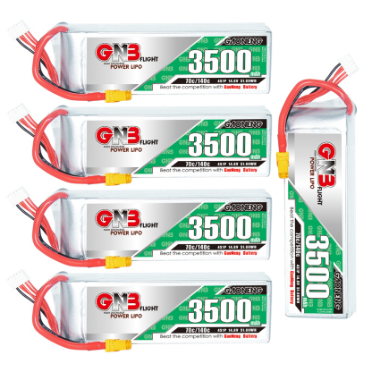 GAONENG GNB 4S 14.8V 3500mAh 70C XT60 LiPo Battery