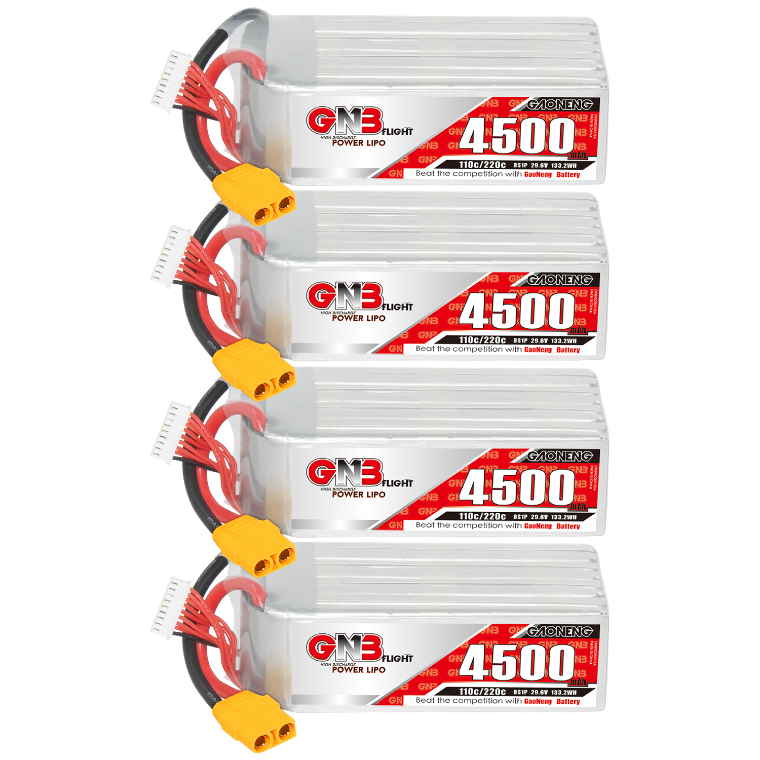 GAONENG GNB 8S 29.6V 4500mAh 110C LiPo Battery XT90