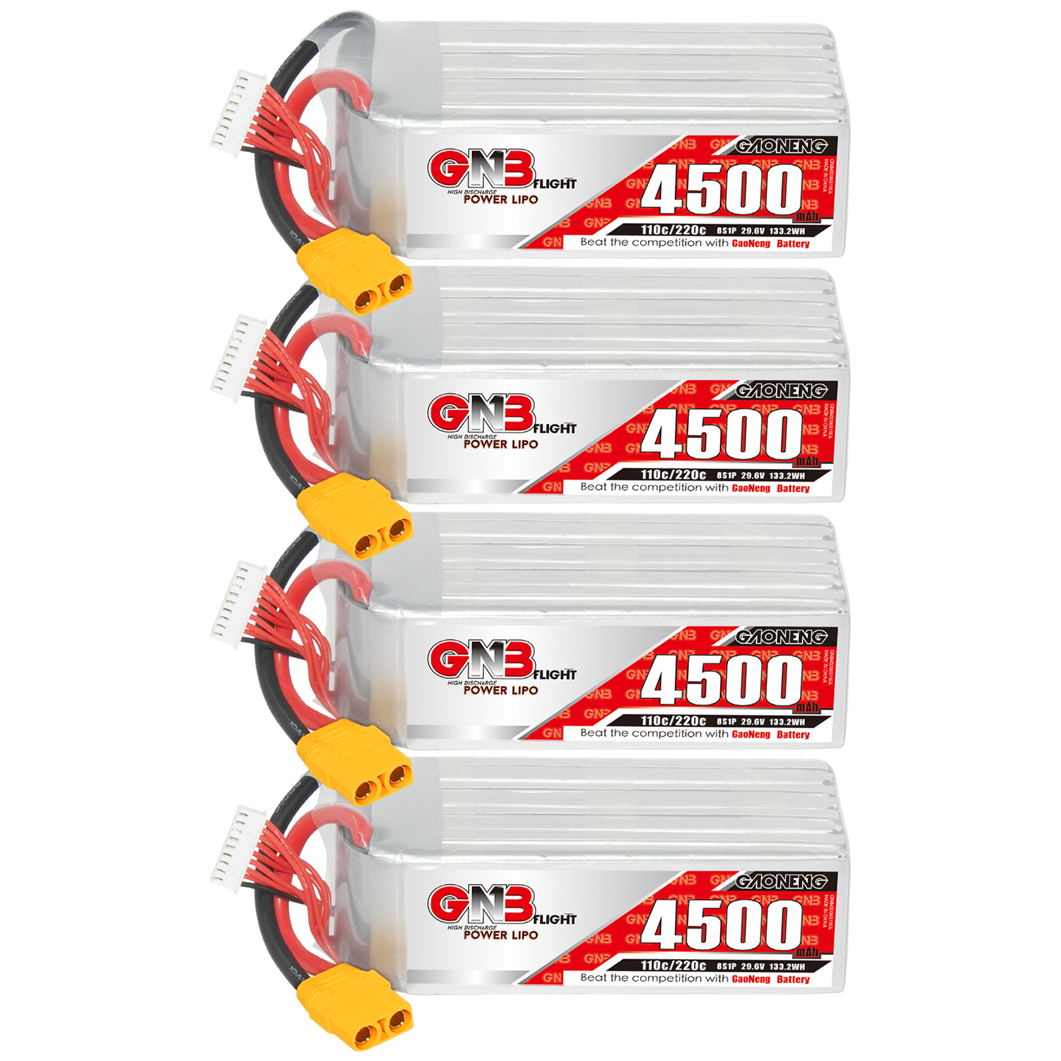 GAONENG GNB 8S 29.6V 4500mAh 110C LiPo Battery XT90