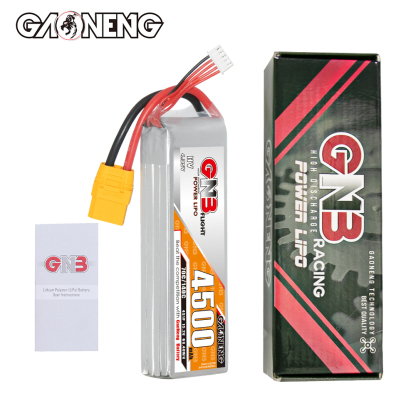 1PC - GAONENG GNB LiHV 4S 15.2V 4500mAh 70C LiPo Battery XT90