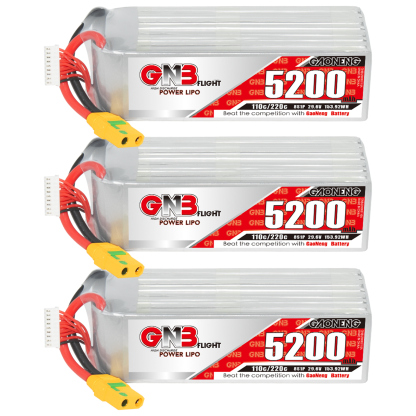 GAONENG GNB 8S 29.6V 5200mAh 110C LiPo Battery XT90S Anti Spark