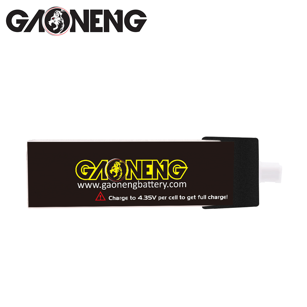 4PCS - GAONENG GNB LiHV 1S 3.8V 530mAh 90C PH2.0 Plastic Head LiPo Battery