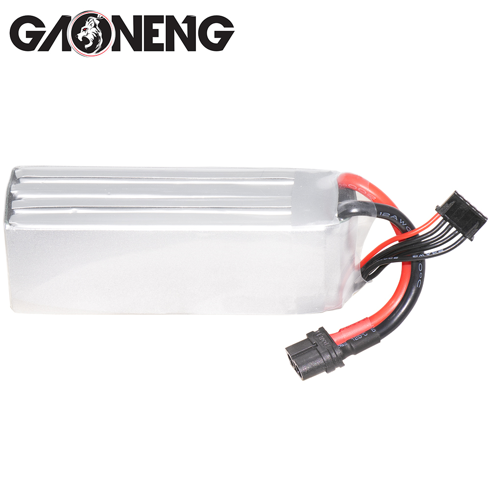 4PCS - GAONENG GNB 4S 14.8V 2200mAh 120C XT60 LiPo Battery