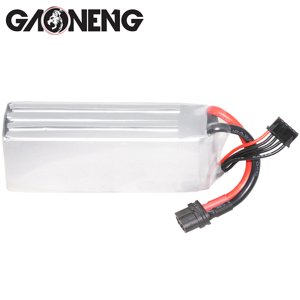 4PCS - GAONENG GNB 4S 14.8V 2200mAh 120C XT60 LiPo Battery