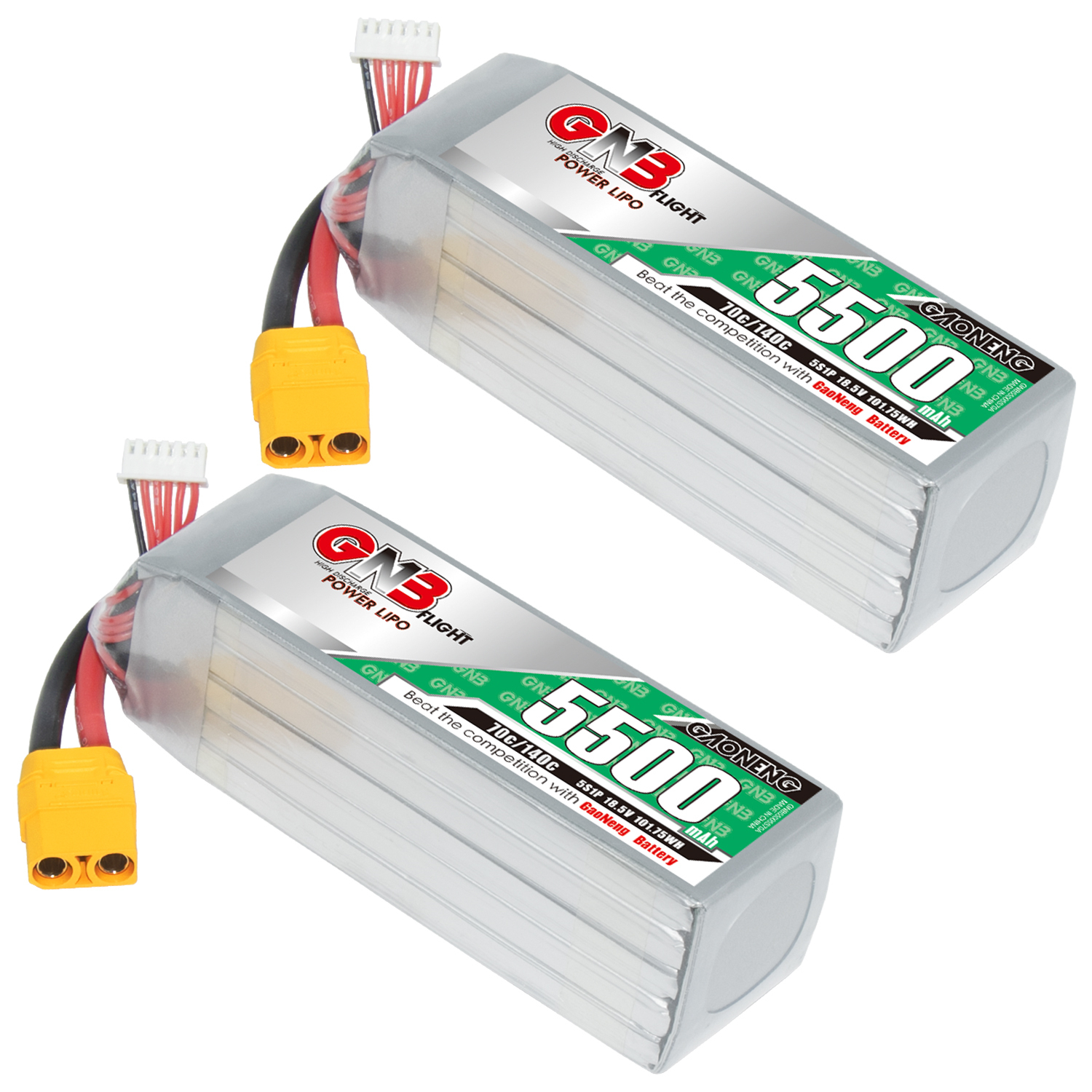 GAONENG GNB 5S 18.5V 5500mAh 70C XT90 LiPo Battery