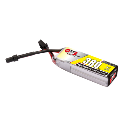 4PCS - GAONENG GNB LiHV 2S 7.6V 380mAh 90C XT30 LiPo Battery