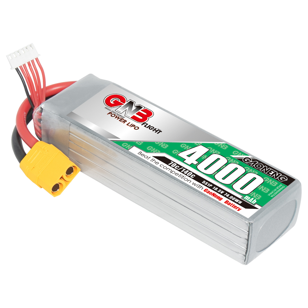 GAONENG GNB 5S 18.5V 4000mAh 70C LiPo Battery XT90