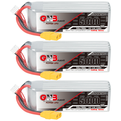 GAONENG GNB 4S 14.8V 5000mAh 50C LiPo Battery XT90