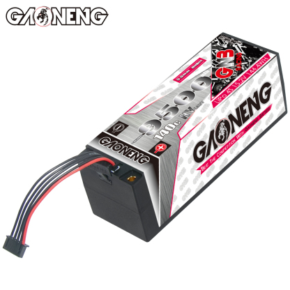 GAONENG GNB LiHV 4S 15.2V 9500mAh 140C 5mm Bullet Hard Case LiPo Battery