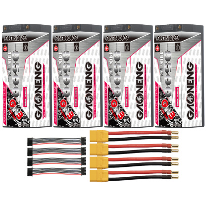 GAONENG GNB LiHV 4S 15.2V 9500mAh 140C 5mm Bullet Hard Case LiPo Battery