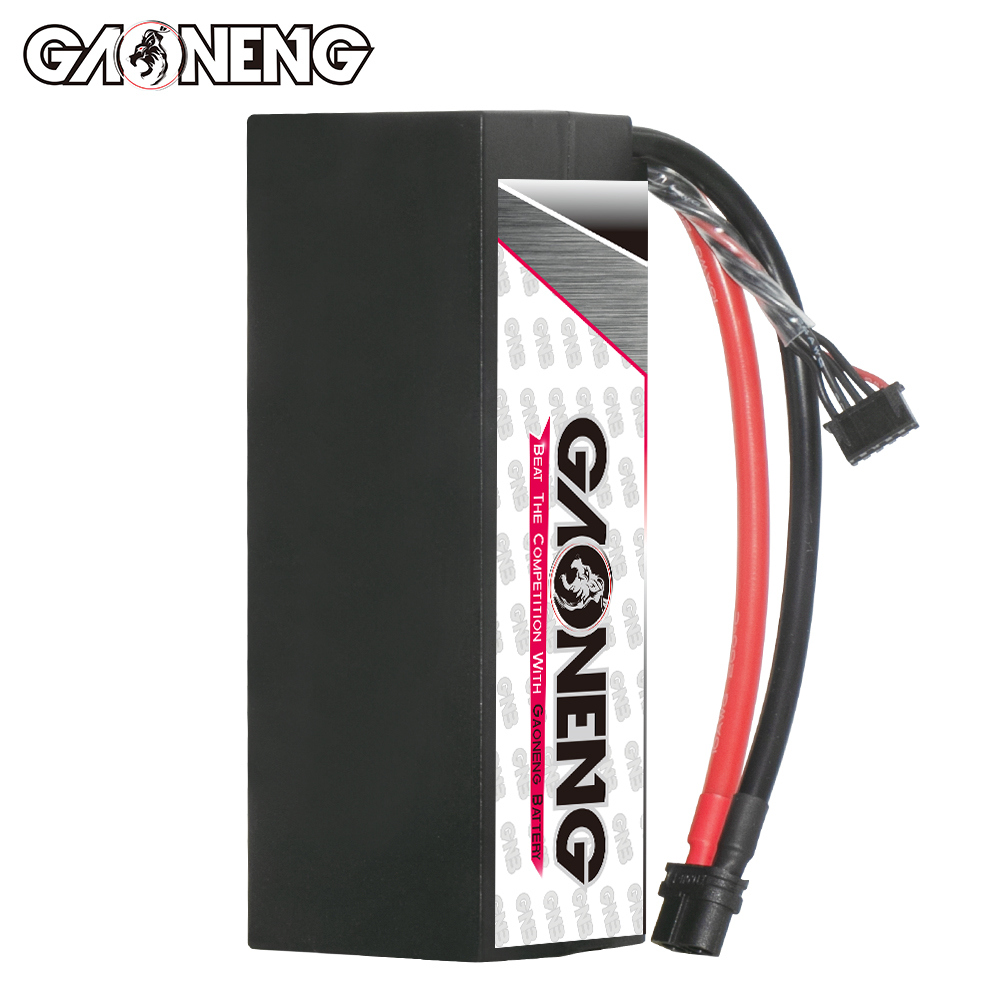 1PC - GAONENG GNB LiHV 4S 15.2V 8500mAh 140C Cabled Hard Case LiPo Battery XT60