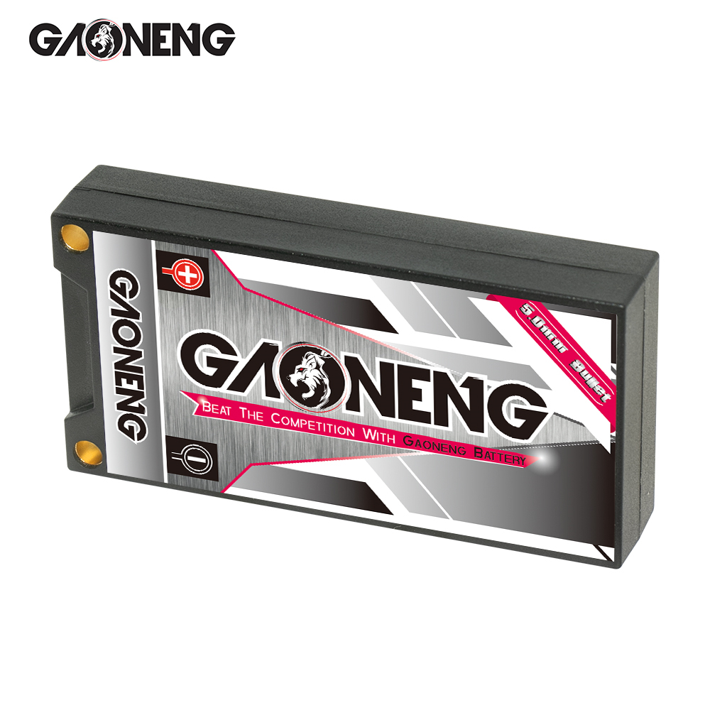 1PCS - GAONENG GNB LiHV 1S 3.8V 9000mAh 140C Hard Case LiPo Battery T-Plug