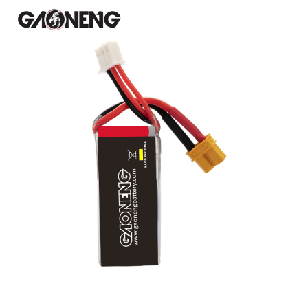 4PCS - GAONENG GNB 2S 7.4V 350mAh 60C LiPo Battery XT30