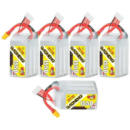 GAONENG GNB 6S 22.2V 1550mAh 100C XT60 LiPo Battery