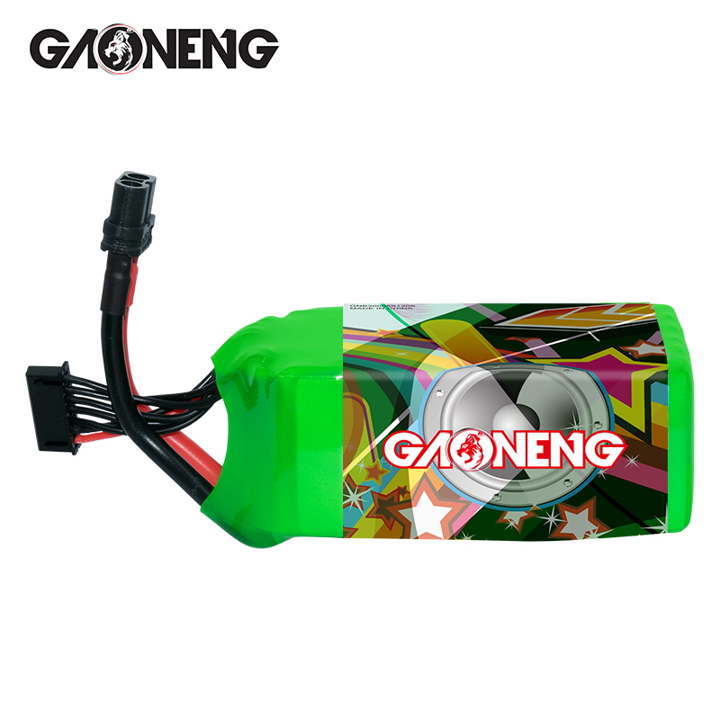 2PCS - GAONENG GNB 6S 22.2V 2000mAh 120C XT60 LiPo Battery