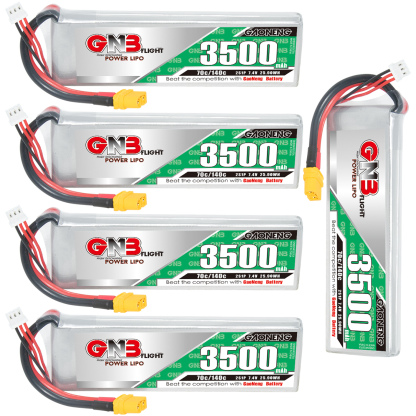 GAONENG GNB 2S 7.4V 3500mAh 70C LiPo Battery XT60