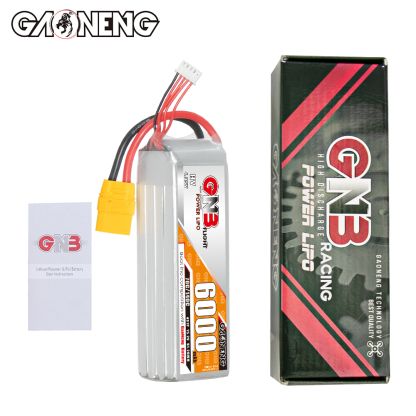 1PC - GAONENG GNB HV 4S 15.2V 6000mAh 70C LiPo Battery XT90