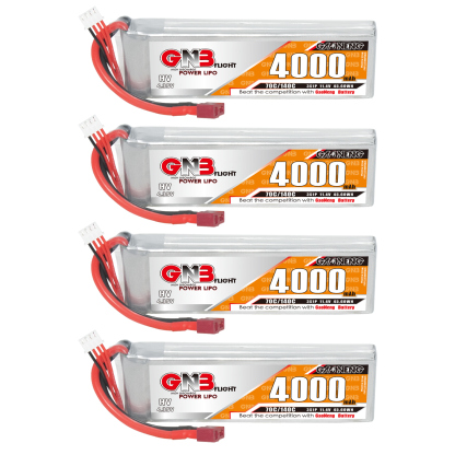 GAONENG GNB LiHV 3S 11.4V 4000mAh 70C LiPo Battery T-PLUG