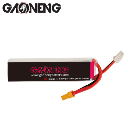 4PCS - GAONENG GNB LiHV 2S 7.6V 720mAh 100C XT30 LiPo Battery