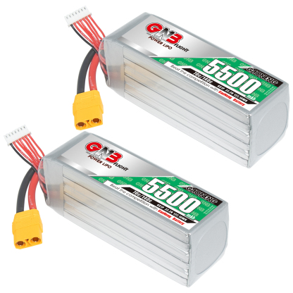 GAONENG GNB 6S 22.2V 5500mAh 70C LiPo Battery XT90