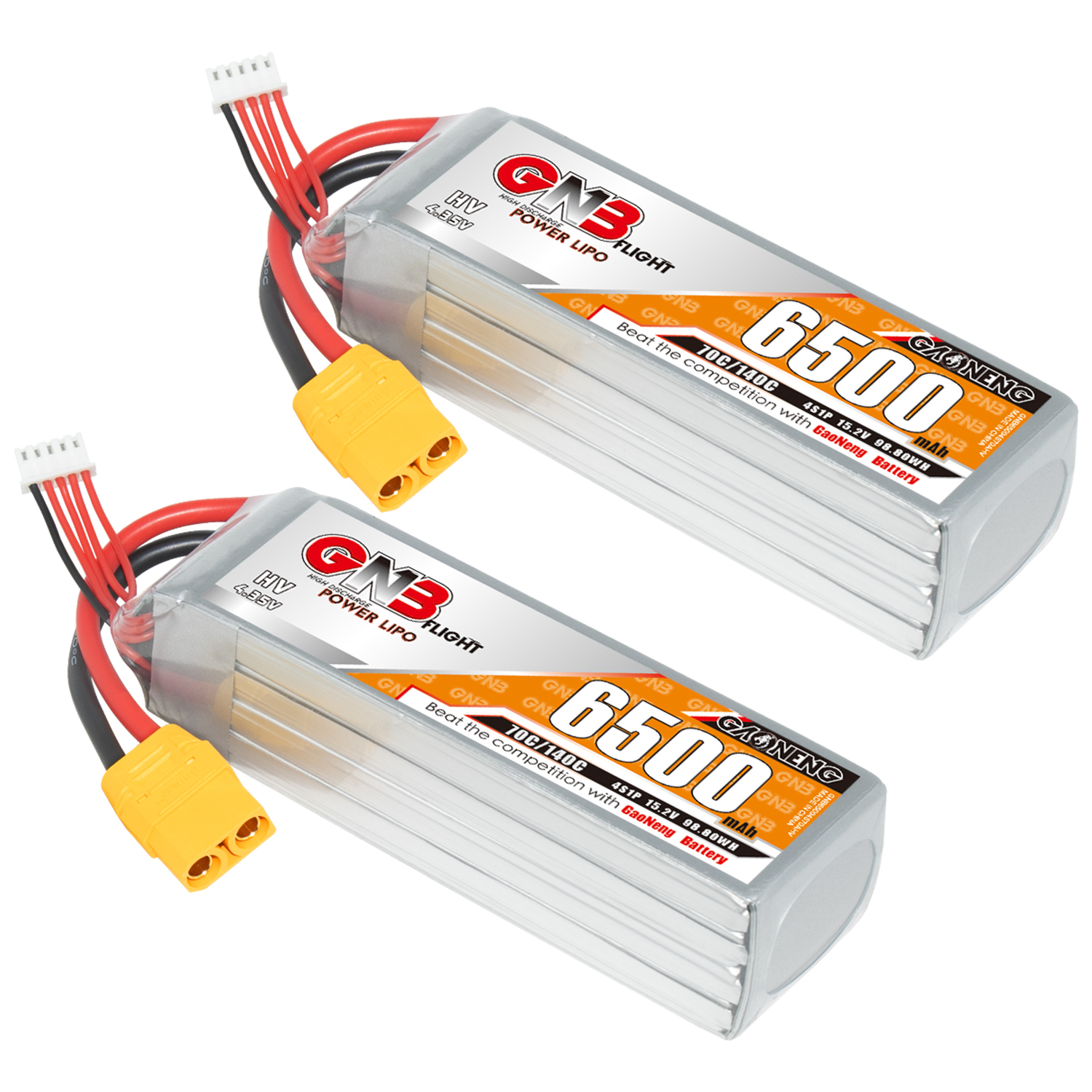 GAONENG GNB HV 4S 15.2V 6500mAh 70C XT90 LiPo Battery