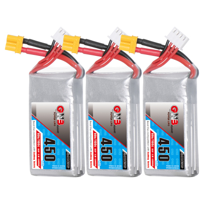 GAONENG GNB 3S 11.1V 450mAh 80C XT30 LiPo Battery