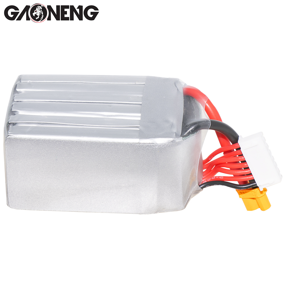 2PCS - GAONENG GNB 6S 22.2V 850mAh 80C XT30 Connector LiPo Battery