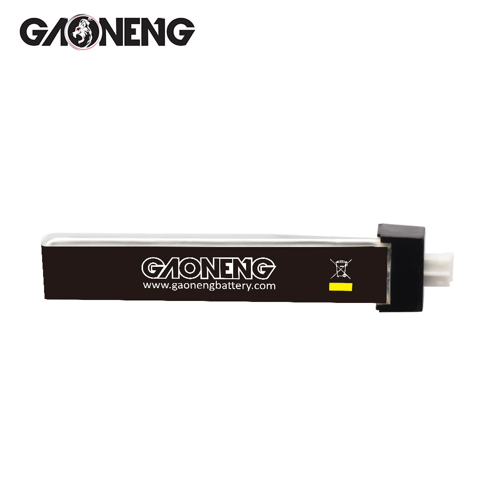 4PCS - GAONENG GNB LiHV 1S 3.8V 380mAh 60C PH2.0 Plastic Head LiPo Battery