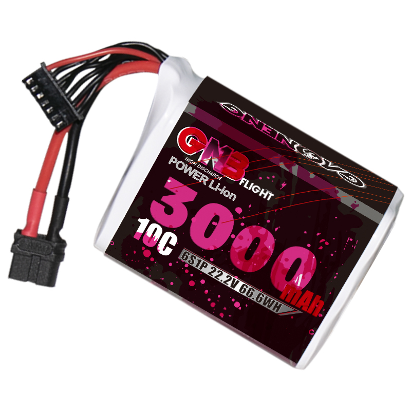 GAONENG GNB 6S 22.2V 3000mAh 10C XT60 Li-ion Battery made with Sony 18650 VTC6