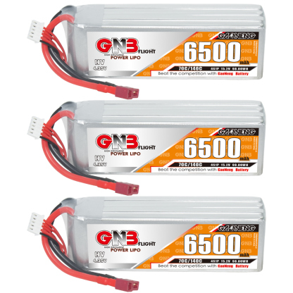 GAONENG GNB HV 4S 15.2V 6500mAh 70C T-PLUG LiPo Battery